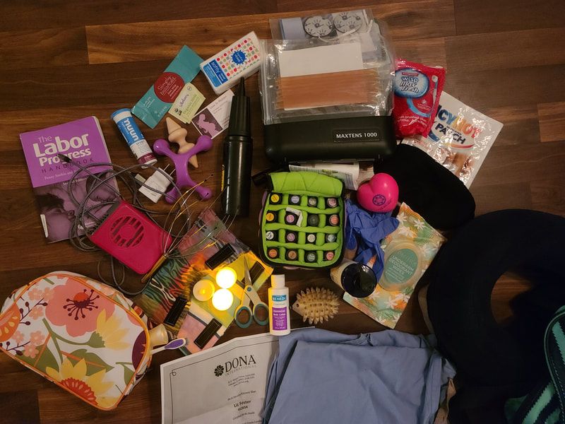 What's In the (Doula) Bag? - Liz Foster - Birth Doula & Placenta  Encapsulator